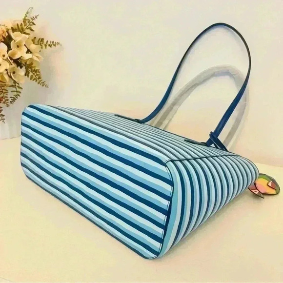KATE SPADE purse Jana tote shoulder bag wave stripe - Picture 6 of 9